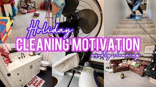 2024 HOLIDAY CLEANING MOTIVATION | CLEAN WITH ME | WEEKLY CLEANING ROUTINE 