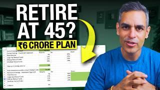 The EXCEL SHEET for a 6 CRORE Retirement Plan! | Ankur Warikoo Hindi