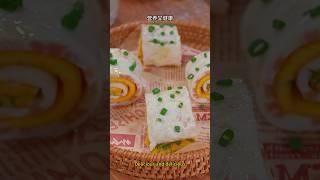 chinafoodsharing 中国美食分享教程，鸡蛋，香肠，小葱做成美味鸡蛋卷，制作方法太简单了，你也试试 #food #cooking #美食 #美食教程 #recipe#delicious