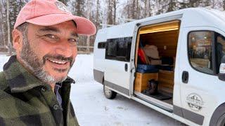 Winter RV Camping In Alaska Part 1