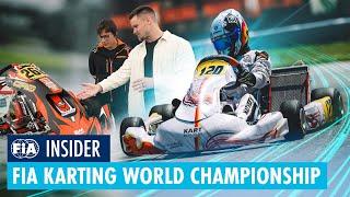 FIA Insider -  FIA World Karting Championship (ft. ‪@supercarsoflondon‬)