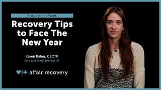 Recovery Tips to Face The New Year