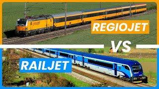 Cheap to Prague: RegioJet VS Railjet – Where are savings being made? Battle for the passenger