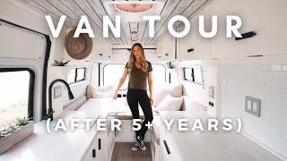 VAN TOUR | 5+ YEARS LIVING ON THE ROAD