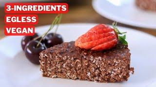 3-Ingredient Chocolate Oatmeal Cake Recipe