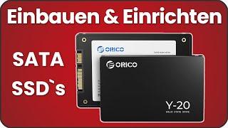 SATA SSD wird nicht erkannt? Richtig Einbauen, Anschließen & Einrichten | ORICO