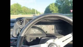 Toyota Sprinter Trueno AE86 speed chime driving at 120kph