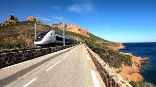 Côte d'Azur - Coast and Hill Ride (France) - Indoor Cycling Training