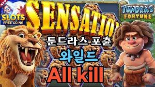 ▶슬롯잭팟◀툰드라스 포츈 - 와일드 올 킬! Slots Maga Win