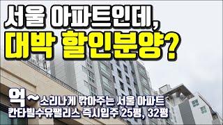 서울 아파트 분양 통크게 할인해주는 칸타빌수유팰리스
