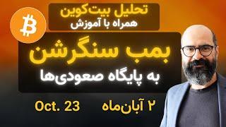 تحلیل بیت‌کوین: حمله با بمب سنگرشکن به پایگاه صعودی‌ها