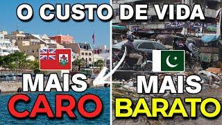 TOP 3 CIDADES MAIS CARAS e MAIS BARATAS DO MUNDO