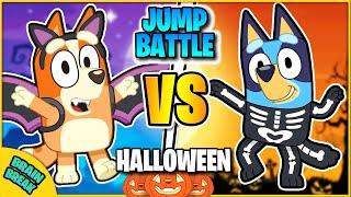 Bluey and Bingo Halloween Jump Battle  | Brain Break Danny Go! | Just Dance | GoNoodle