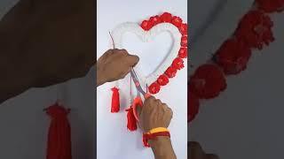 Best Woolen Wall hanging craft #shorts #youtubeshorts #viral #diy #crafts #woolencraft #trending