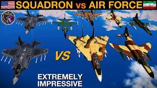 Could A Single F-22 Or F-35 Squadron Beat The ENTIRE Iranian Air Force? (WarGames 245) | DCS