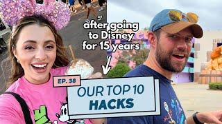 Top 10 *Hacks* to Save $$, Time, & Sanity in Disney World + Lesser-known FREE things to do!