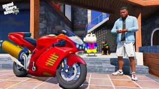 Franklin & Shinchan Buy Most Viral David Putra BIKE in Gta 5 | Gta V Gameplay