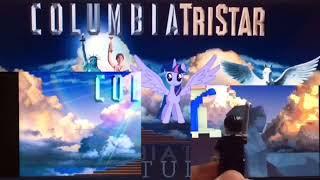 COLUMBIA TRISTAR PICTURES LOGO WITH LADY LIBERTY AND TORCH LADY AND TWILIGHT SPARKLE AND PEGASUS