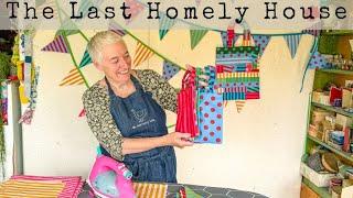 Making TULA PINK Bunting, Party Bags and More for The Last Homely House's 7th Birthday!