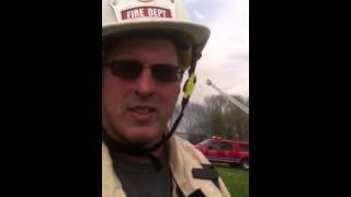 Exclusive with Fire Chief Mark Chesak on barn fire