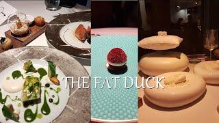 THE FAT DUCK EXPERIENCE LONDON VLOG