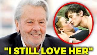 At 88, Alain Delon FINALLY Confesses She Was the Love of His Life