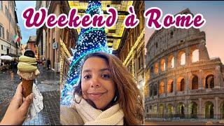 VLOG ROME en décembre ! Petit weekend de 3 jours dans la ville éternelle