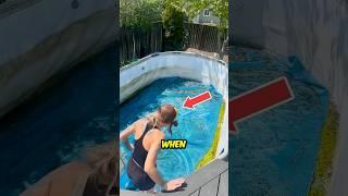 Satisfying Swimming Pool Cleaning ️