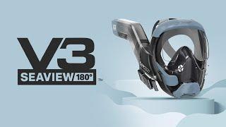 Seaview 180° V3 Full Face Snorkel Mask