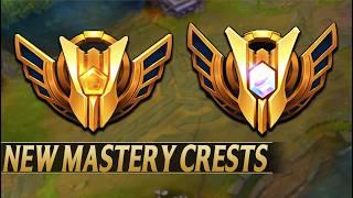 THE NEW CHAMPION MASTERY CRESTS ARE FINALLY HERE - League of Legends