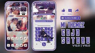 FREE THEME || GOJO SATORU THEME LIGHTMODE ONLY - MI THEMEZ - V12.5 / V13