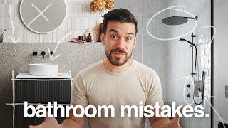 Architect's TOP 10 Bathroom Design Mistakes (& How to Fix Them)