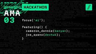 [REDACTED] online Hackathon AMA 3 - Building with AI on NEAR