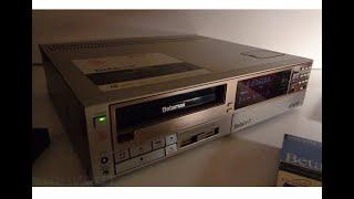 Sony Beta hi-fi SL-2710 Betamax vcr Fully Restored February 2020