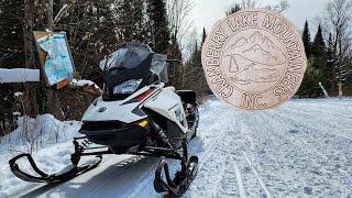 Snowmobile Trail Riding #8 (ADK Ride!)