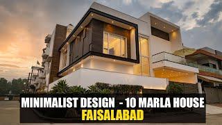 The Art of Minimalism: Faisalabad - Haven Valley 10 Marla Furnished Home by AR Associates