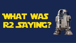 Star Wars, But R2-D2 has Subtitles | XB at the Movies