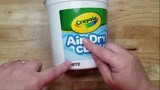 Review of Crayola Air Dry Clay