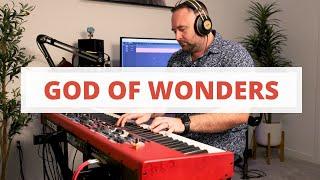 Nord Stage 4 - God of Wonders Cover - Piano and Modern Synth Pad Layer