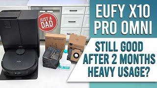 Eufy X10 Pro Omni Robot Vac/Mop Review After 2 Months of Every Day Use QUICK REVIEW: links to parts