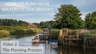 How To Plan Your Watercolor Washes 2