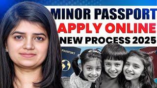 Minor Passport Apply Online 2025|Baccho ka Passport Kaise Banvaye