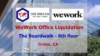 We Work Liquidation & Decommission in Irvine, CA by Cube World USA Turn Key in less than 2 weeks.