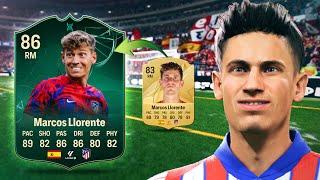 86 'Central Pillar' Evolution Marcos Llorente is a BOX TO BOX PHENOM!  FC 25 Player Review