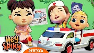 Das Krankenwagen-Lied | Hey Spiky Deutsch - Kinderreime & Kinderlieder