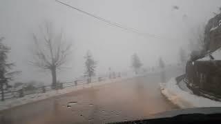 Lebanon Mountain Storm 5 February 2023 Sawfar mdeirij Snow mountain مديرج