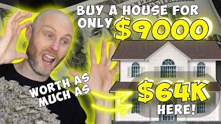 Buy A House For Only $9,000, Worth As Much As $64k Here!