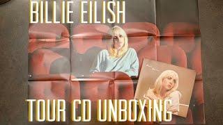 Billie Eilish Happier Than Ever Tour Exclusive CD Unboxing |Positive hoodie girl|