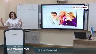 UZREPORT TV da jonli efirda teledars: Oila psixologiyasi