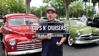 SIMI VALLEY COPS N' CRUISERS 2023 | SIMI VALLEY CAR  SHOW | Living in Simi Valley California